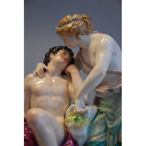 Meissen figurines of courting couple appraisal